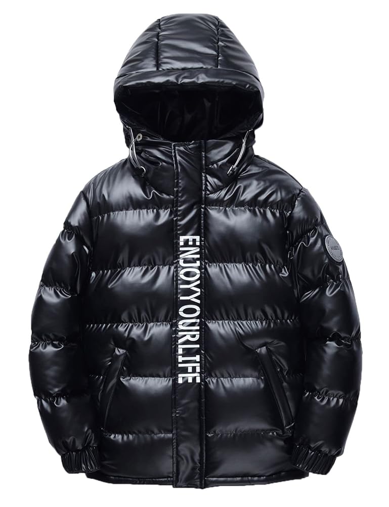 Amazon.com: Echinodon Boys Hooded Padded Coat Children